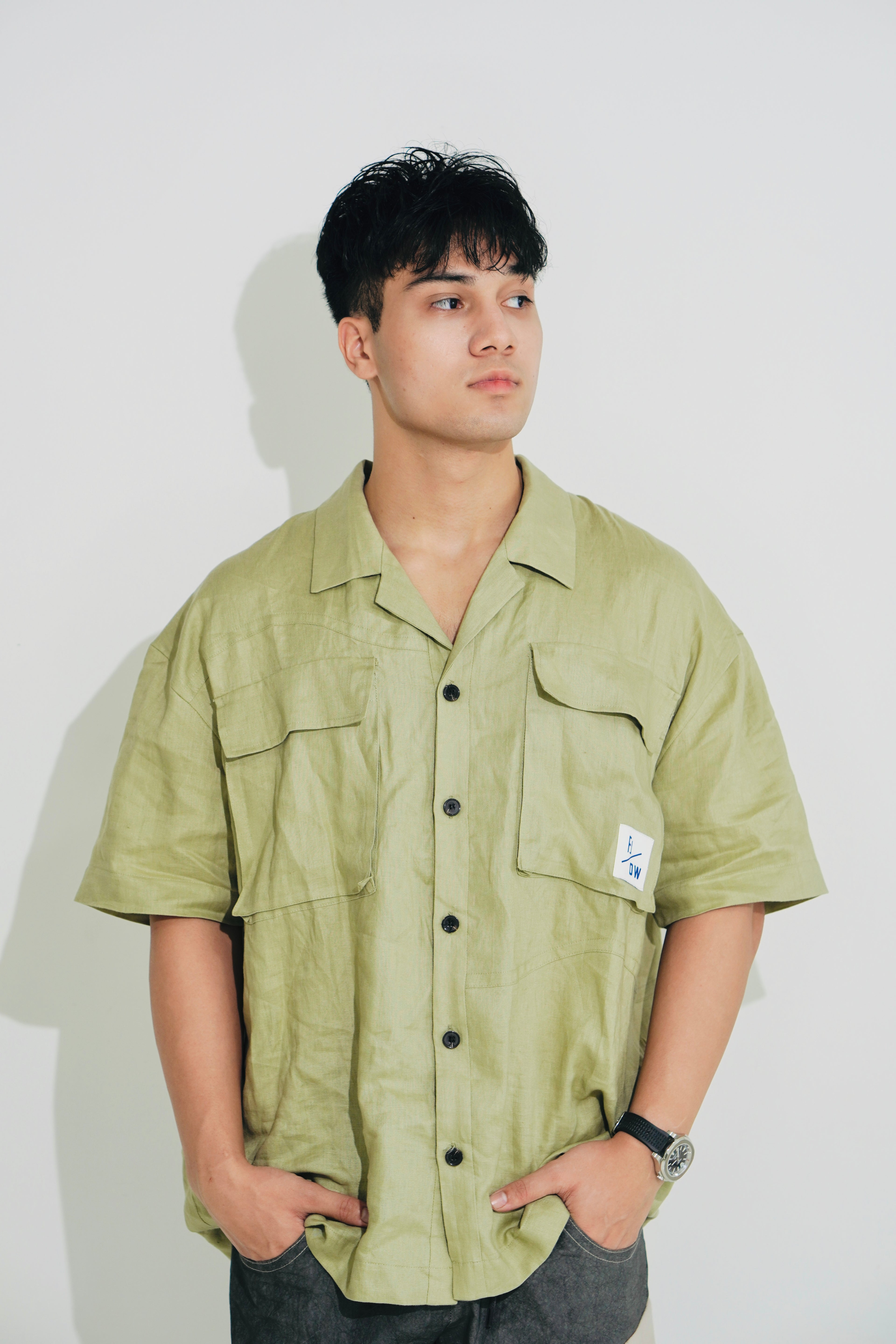 Leafy Over Shirt