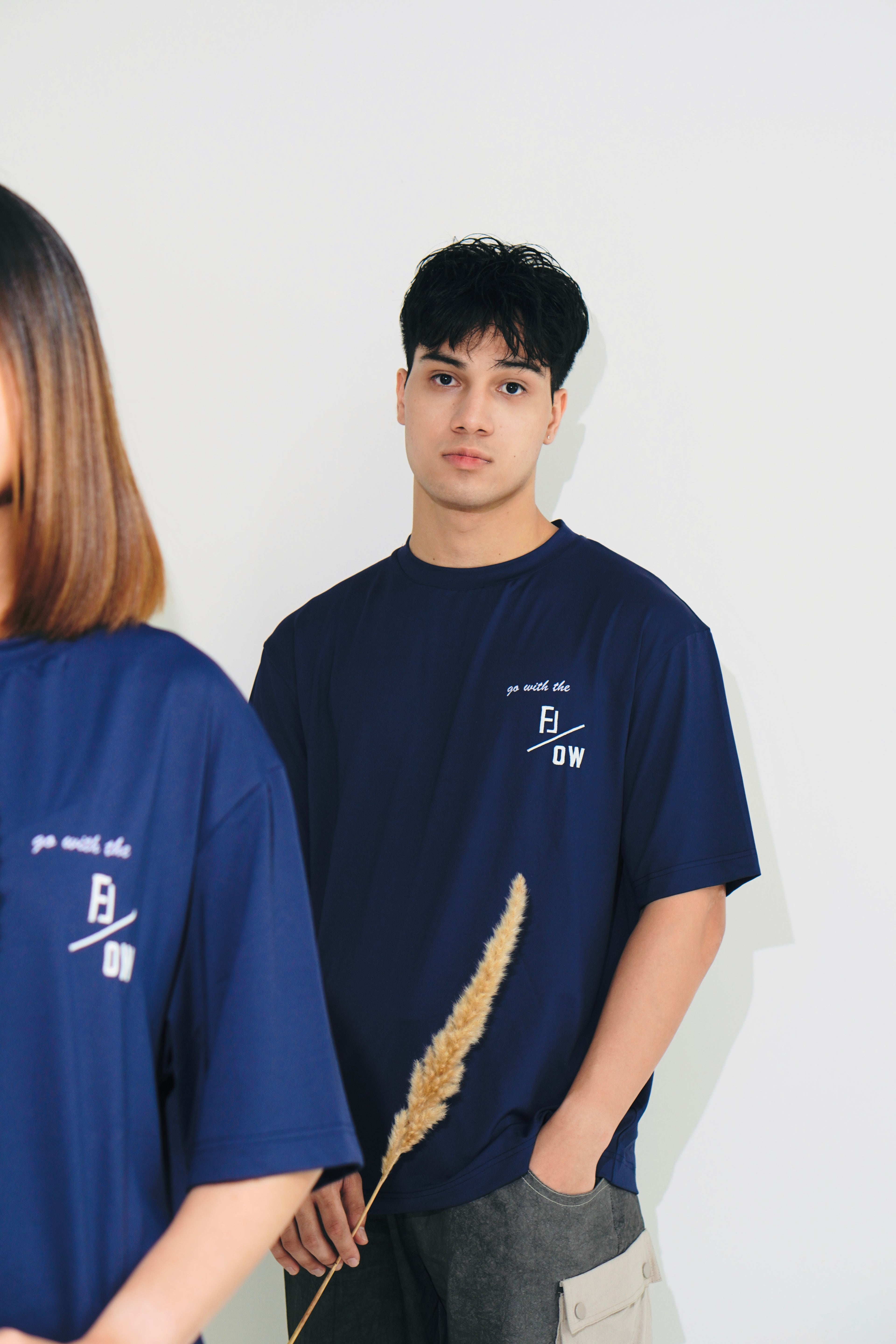 Navy Mark Tee