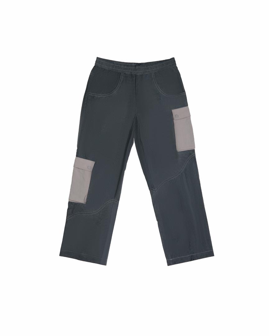 Crinkle Cargo Pants